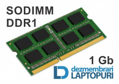 Memorie SODIMM 1 Gb DDR1 333 laptop notebook 1393 Acer Aspire 1694 foto