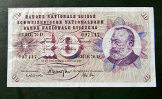Elvetia 10 Francs 1970 foto