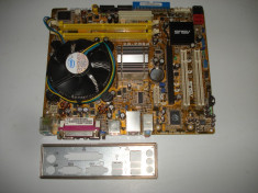 Placa de baza ASUS P5GZ-MX + Procesor intel core 2 duo E4400 2Ghz + cooler intel original foto
