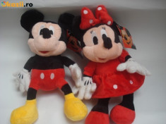 MICKEY MOUSE SI MINIE MOUSE DIN CLUB HOUSE MICKEY DISPONIBILE IN VARIANTA MEDIE 40 CM foto