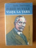 K4 Duiliu Zamfirescu - Poezii / Nuvele / Viata la tara, Alta editura