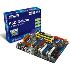 Placa de baza P5Q DELUXE DDR2 LGA775 DUAL Lan chipset P45, NOUA foto