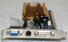 Placi video Galaxy GeForce 7200GS 256MB DDR2 PCI Express (PCIe) DVI/VGA Video Card w/TV-Out, testate , Garantie scrisa 6 luni foto