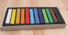 creta pastel pentru vopsit colorat temporar parul , 12 culori foto