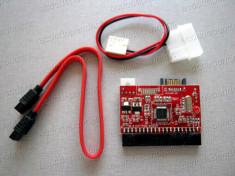 adaptor HDD SATA pentru placa de baza cu IDE foto