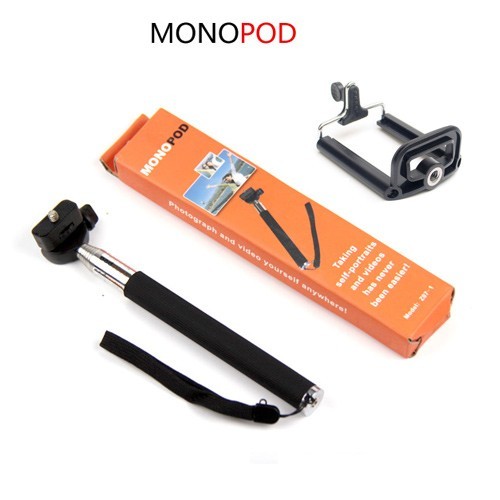 Selfie Stick -- Z07-1 Cu Surub Tip Trepied 7 Segmente foto mare Selfie Stick -- Z07-1 Cu Surub Tip Trepied 7 Segmente foto mare