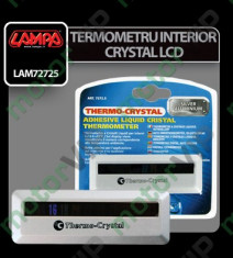 Termometru interior Crystal LCD foto