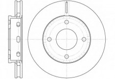 Disc frana SMART FORFOUR 1.1 - ROADHOUSE 6680.10 foto