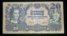 Austria 20 Shilling 1945 foto