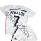 Tricou+Sort(Compleu) Pentru Copii Adidas Real Madrid Sezon 2014/15(NR 7 Ronaldo))