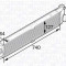 Intercooler, compresor CITRO RELAY bus 2.2 HDi 100 - MAGNETI MARELLI 351319201990