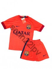 Tricou+Sort(Compleu) Pentru Copii Nike Barcelona Sezon 2014/15( NEYMAR) foto