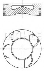 Piston MERCEDES-BENZ A-CLASS A 160 CDI - MAHLE ORIGINAL 003 15 00 foto