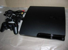 PlayStation 3 - PS3 Slim modabil, hdd 120 Gb + controller ds3 + jocuri foto