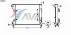 Radiator, racire motor FIAT 500 1.4 - AVA QUALITY COOLING FTA2387 foto