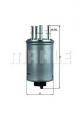filtru combustibil LAND ROVER LR3 III 2.7 TD - MAHLE ORIGINAL KL 506 foto