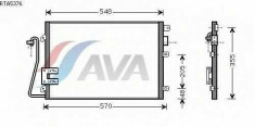 Condensator, climatizare DACIA LOGAN 1.4 - AVA QUALITY COOLING RTA5376 foto