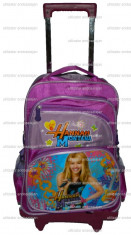 Ghiozdan / Ghiozdan Troler scoala modern NOU SIGILAT Ben 10 si Hannah Montana culori variate foto