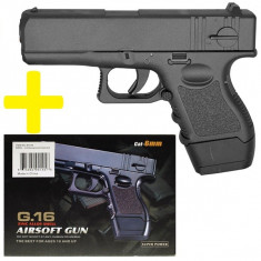 Pistol Airsoft G16 foto