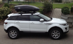 Set bare transversale Range Rover Evoque Thule plafon normal sau panoramic foto