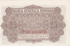 ROMANIA 25 bani 1917 BGR VF-!!! foto