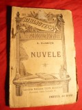 A. Vlahuta - Nuvele - Ed. 1908 , BPT nr. 319 , Ed. L.Alcalay, Alta editura