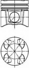 Piston NISSAN INTERSTAR bus dCi 120 - KOLBENSCHMIDT 40271600 foto