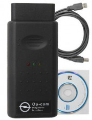 Interfata Diagnoza OP COM model 2014 pentru Opel 1995-2011 / Tester diagnoza OPCOM / Tester masini + Cablu Date USB si CD Software - Livrare Gratuita foto