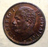 E.414 ITALIA UMBERTO I 1 CENTESIMO 1896 R XF