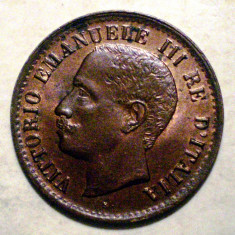 E.392 ITALIA VITTORIO EMANUELE III 1 CENTESIMO 1905 R XF/AUNC