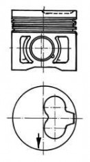 Piston AUDI 80 limuzina 1.9 D - KOLBENSCHMIDT 91386620 foto