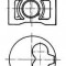 Piston AUDI 80 limuzina 1.9 D - KOLBENSCHMIDT 91386620