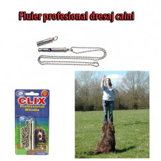 Fluier profesional Clix Professional pentru dresaj caini foto