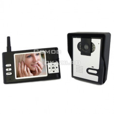 Interfon video color wireless PNI 3509W foto