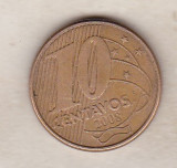 Bnk mnd Brazilia 10 centavos 2008, America Centrala si de Sud