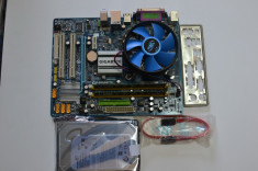 KIT LGA 775 Gigabyte G41M-ES2L + Procesor Intel QuadCore Xeon X5365 3Ghz 8MB Cache + Cooler + 4GB DDR2 + HDD 250GB sigilat foto