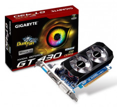 Placa video Gigabyte GeForce GT430 OC 1GB DDR3 128-bit foto