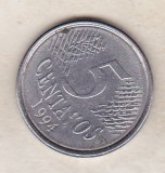 Bnk mnd Brazilia 5 centavos 1994, America Centrala si de Sud