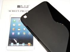 Husa Protectie spate Silicon Gel TPU Samsung Galaxy Tab 3 8.0 + Folie de protectie CADOU!!! foto