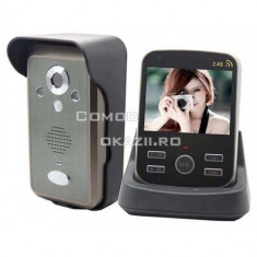Video interfon wireless Kivos KDB301 cu senzor de prezenta foto