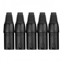 Pronomic XMPLUG Black set 5 mufe XLR tata foto