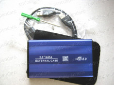 carcasa externa HARD DISC 2.5 RACK pe USB 2.0 HDD de laptop 2.5&amp;amp;rdquo; S-ATA foto