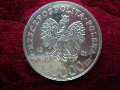 200000 ZLOTI 1991 , ARGINT 39.20 gr. foto