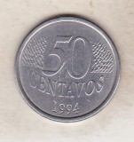 Bnk mnd Brazilia 50 centavos 1994, America Centrala si de Sud