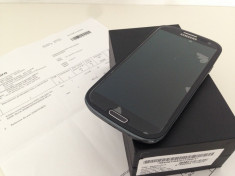 SAMSUNG I9300 GALAXY S3 64GB BLACK stare impecabila , necodat , pachet complet ! GARANTIE !! foto