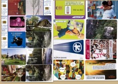 lot cartele telefonice romanesti si straine vechi, 25 bucati diferite +5 dubluri