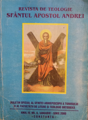 REVISTA DE TEOLOGIE SFANTUL APOSTOL ANDREI NR. 5 SI 6 foto