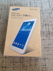 Samsung Galaxy Tab 3 Lite ALB model 2014 7 inci-1.2GHz Dual Core-1 GB-WiFi-GPS NOU SIGILAT foto