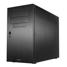 Carcasa LIAN-LI PC-A05N BLACK full Aluminiu +2 ventilatoare 120mm + Sursa Antec BasiqPower 500W + DVD-RW Asus DRW-24B3ST + Card reader foto