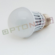 Lampa LED E27 - 7W 220V - lumina alba calda foto